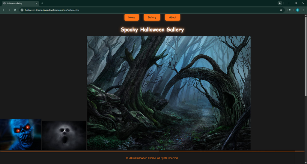 Halloween theme